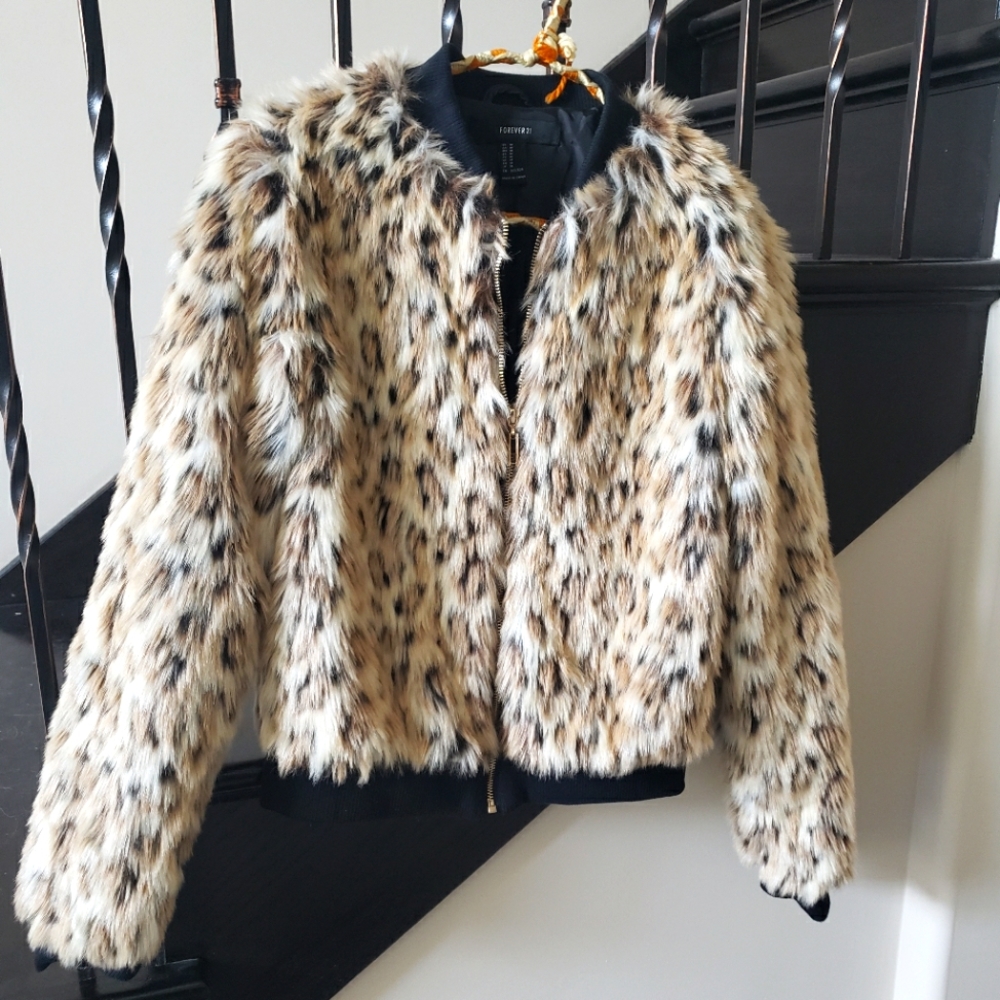 Leopard Print Jacket